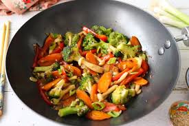 Wok de vegetales
